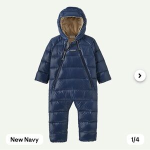 Patagonia Hi-Loft Down Sweater Bunting 3-6 Months